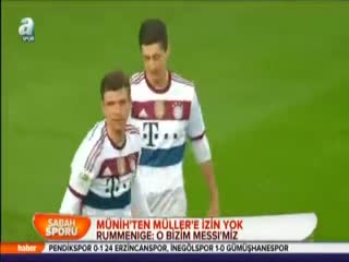 Münih'ten Müller'e izin yok