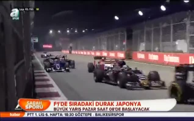 F1'de sıradaki durak Japonya