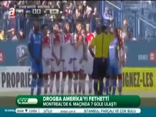 Drogba Amerika'yı fethetti