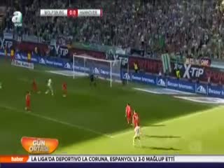 Wolfsburg 1-1 Hannover (özet)