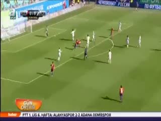 CSKA Moskova 1-1 Lokomotiv Moskova (özet)