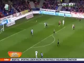 V.Plzen 2-1 S.Liberec (özet)