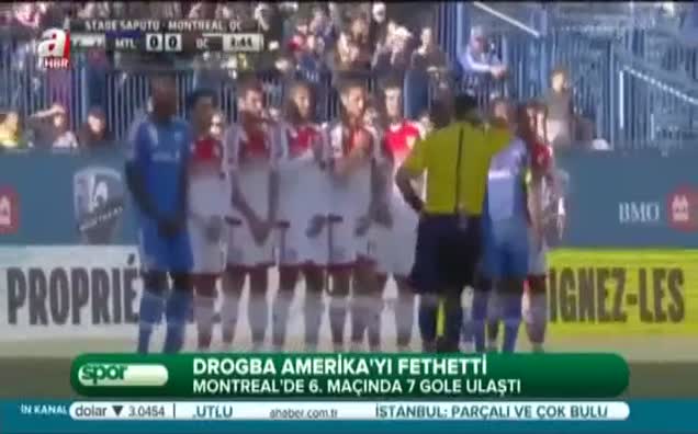 Drogba Amerika'yı fethetti