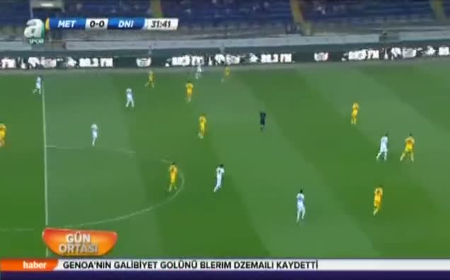Metalist 1-2 Dnipro (özet)