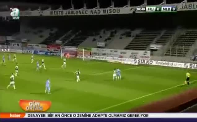 Jablonec 1-2 Mlada Boleslav (özet)