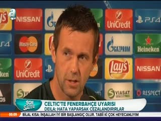 Celtic'in hocasından Fenerbahçe uyarısı!