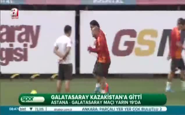 Galatasaray Kazakistan'da