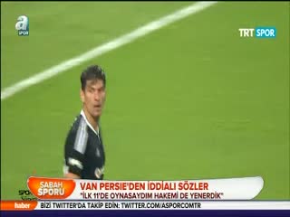 Van Persie'den olay sözler