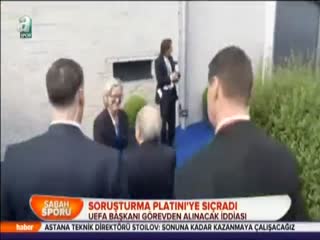 Soruşturma Platini'ye sıçradı