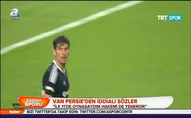 Van Persie'den olay sözler