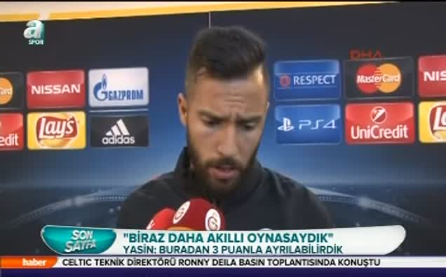 "3 puanla ayrılabilirdik"
