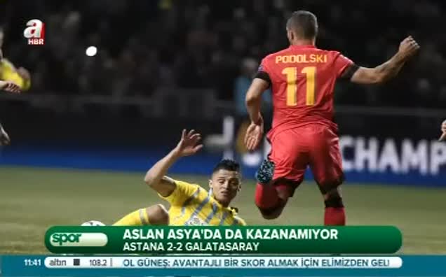 Aslan Asya'da da kazanamıyor