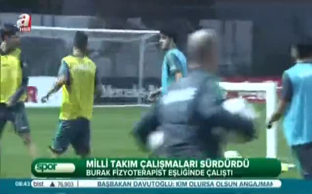 Milli Takım çalışmaları sürdürdü