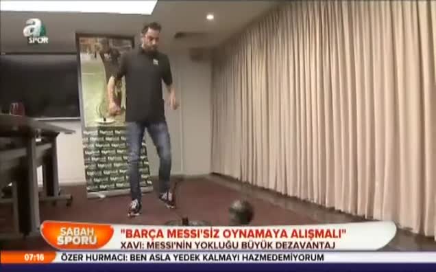 "Barça Messi'siz oynamaya alışmalı"