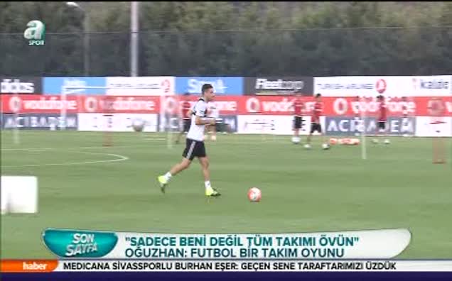 "Övgüyü ben değil Beşiktaş hak ediyor"