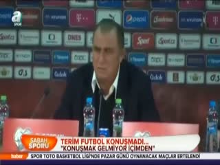 Terim futbol konuşmadı...