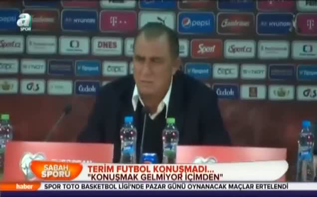 Terim futbol konuşmadı...