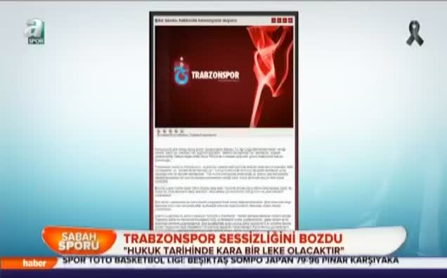 Trabzonspor sessizliğini bozdu