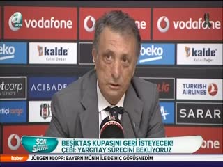 Beşiktaş kupasını geri isteyecek!