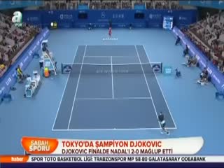 Tokyo'da şampiyon Djokovic