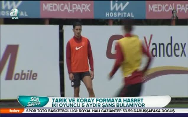 Tarık ve Koray formayı unuttu!
