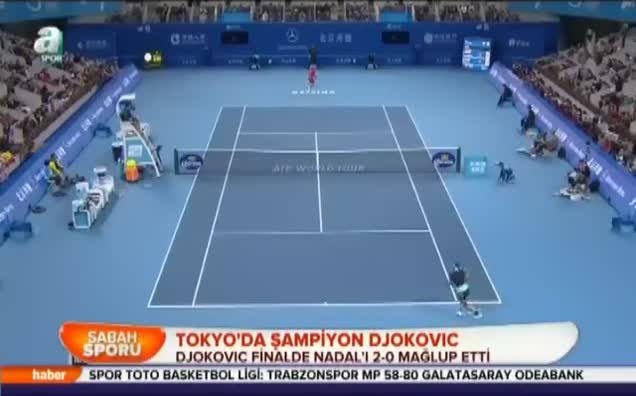 Tokyo'da şampiyon Djokovic