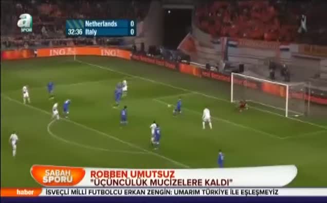 Robben umutsuz