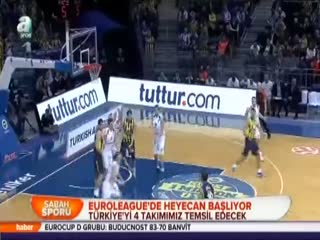 Euroleague'de heyecan başlıyor