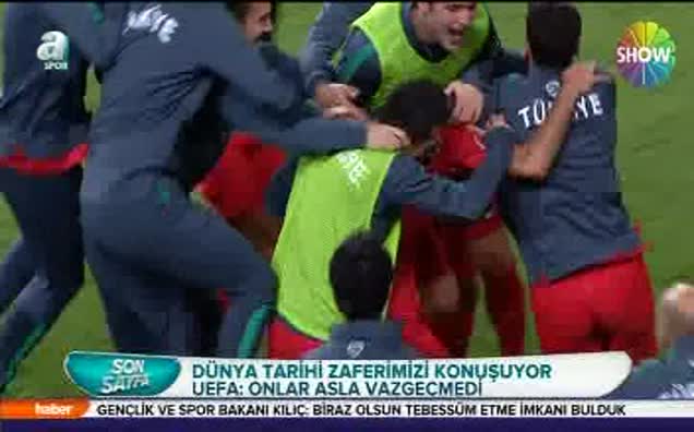 Dünya bize hayran kaldı