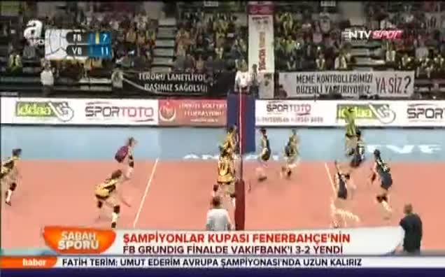 Şampiyonlar Kupası Fenerbahçe'nin