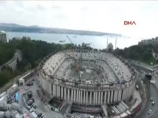 Vodafone Arena'da çatı kaldırılıyor