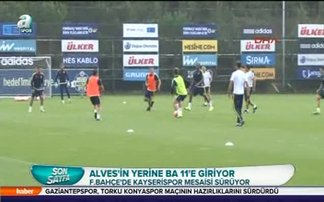 Alves'in yerine Ba oynayacak!