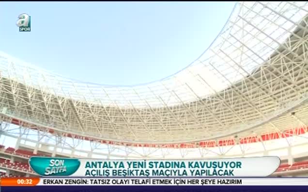 Antalya stadına kavuşuyor!
