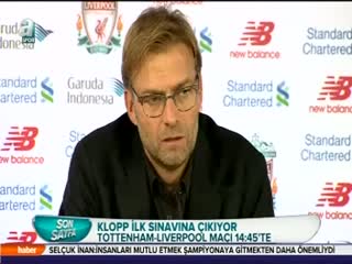 Jürgen Klopp, ilk sınavına çıkıyor!