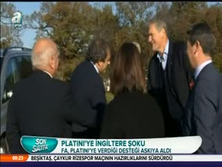 Michel Platini'ye İngiliz darbesi!
