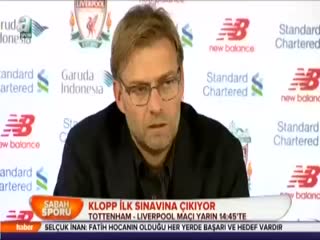 Klopp ilk sınavına çıkıyor