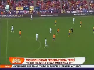 Mourinho'dan federasyona tepki