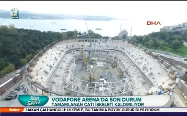 Vodafone Arena'da son durum!