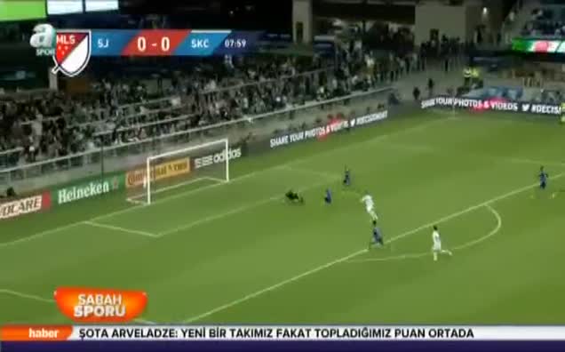 SJ Earthquakes 1-0 Sporting Kansas City (özet)