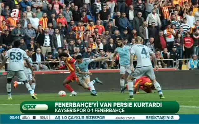Fenerbahçe'yi Van Persie kurtar