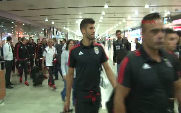 Benfica İstanbul'a geldi!