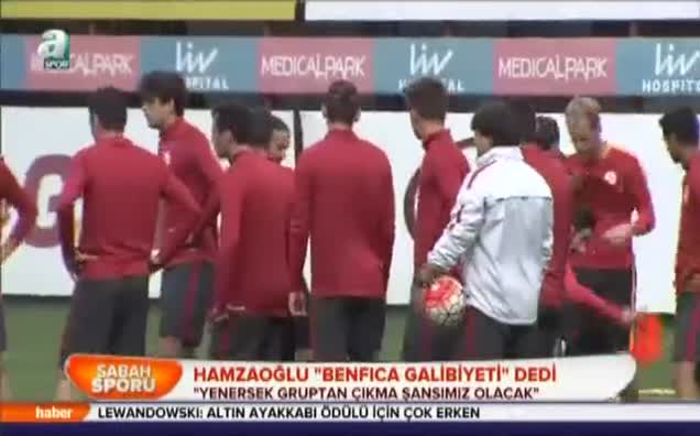 Hamzaoğlu "Benfıca galibiyeti" dedi
