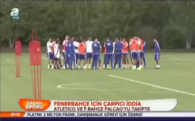 Atletico ve F.Bahçe Falcao'yu takipte