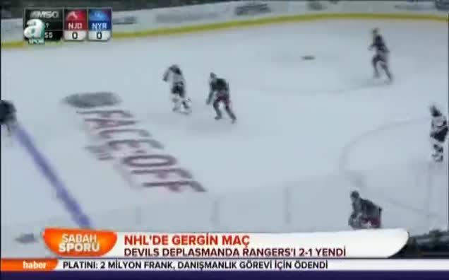 NHL'de gergin maç