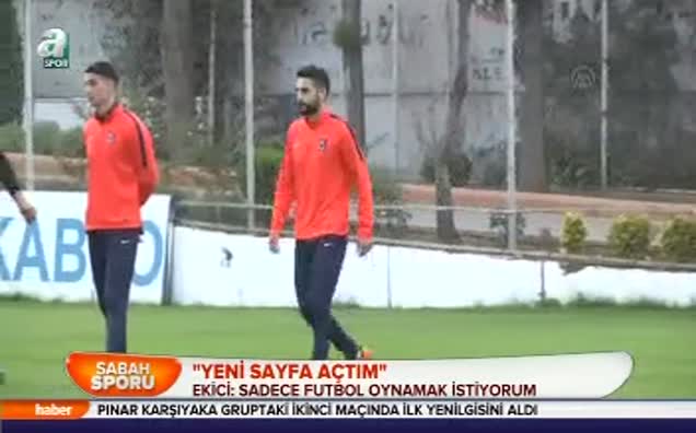 "Yeni sayfa açtım"