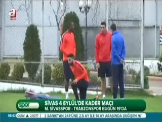 Sivas 4 Eylül'de kader maçı