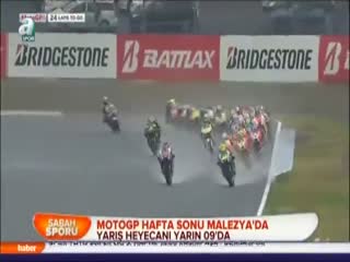 MotoGP hafta sonu Malezya'da