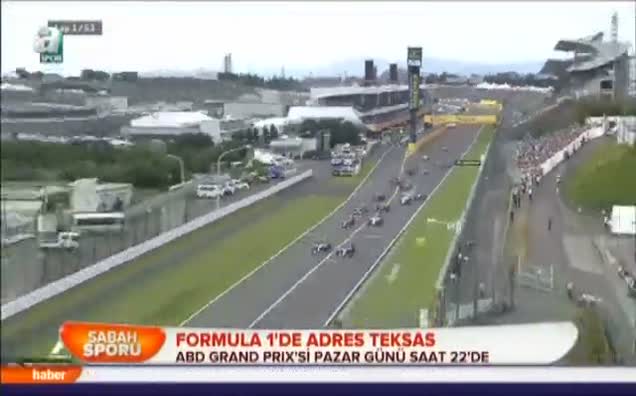 Formula 1'de adres Teksas