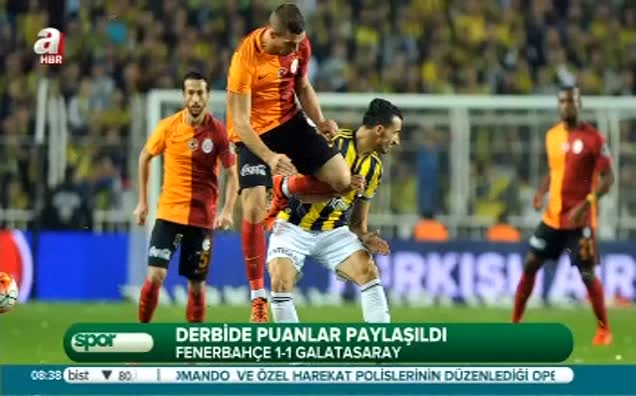 Derbide puanlar paylaşıldı