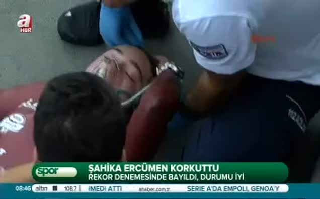 Şahika Ercümen korkuttu